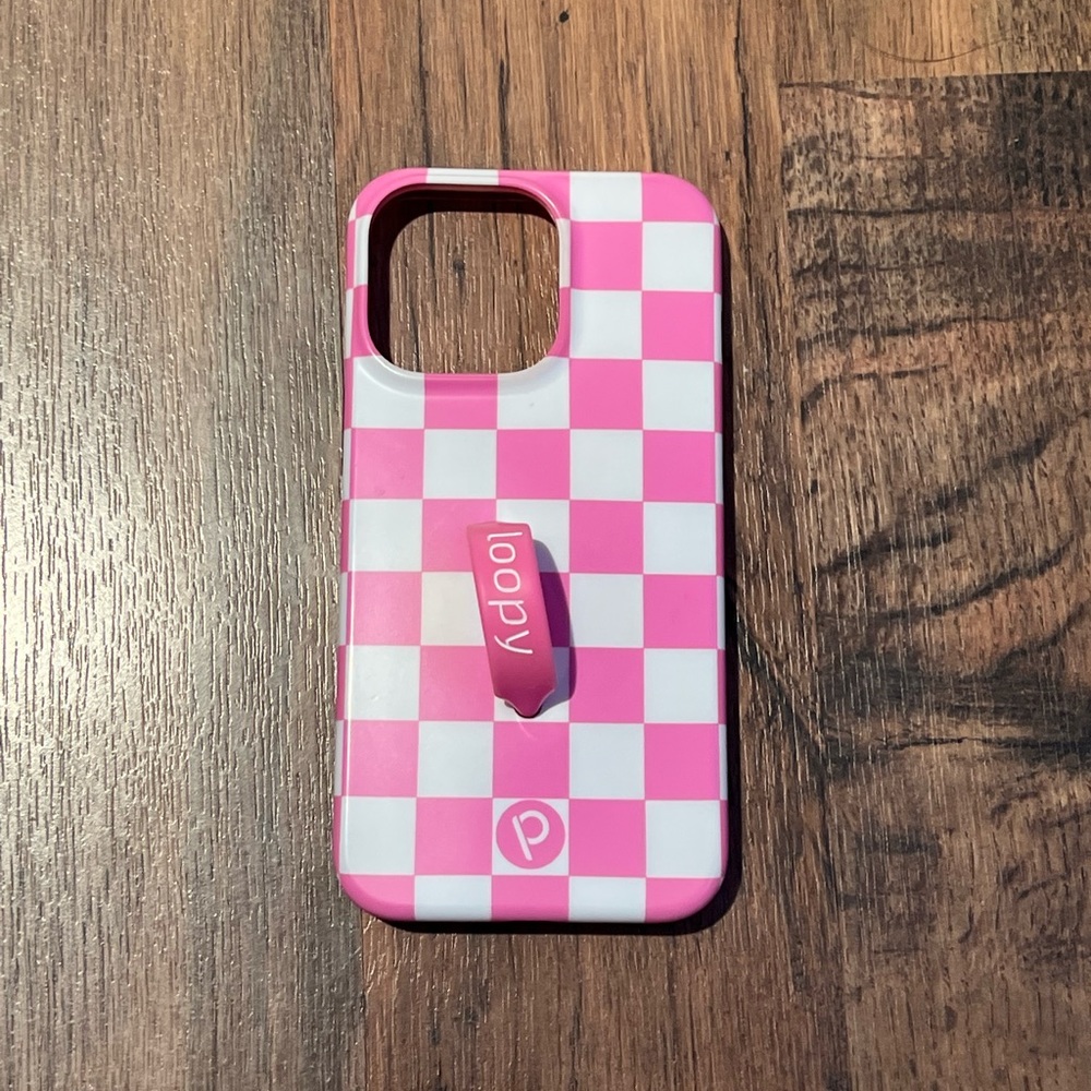 Loopy Checkered iPhone 13 Pro Case